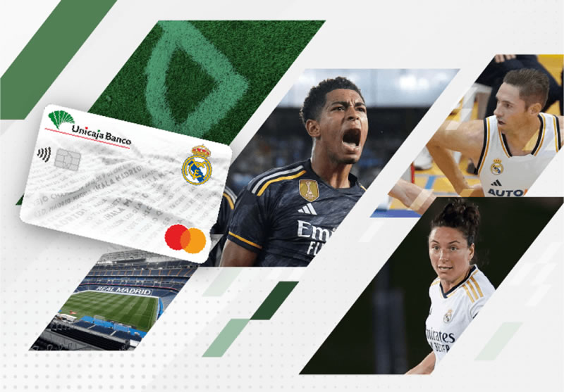 ontrata tu Tarjeta de Crédito Real Madrid de Unicaja Banco